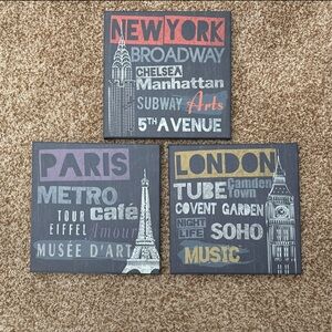 Decorative canvas paintings